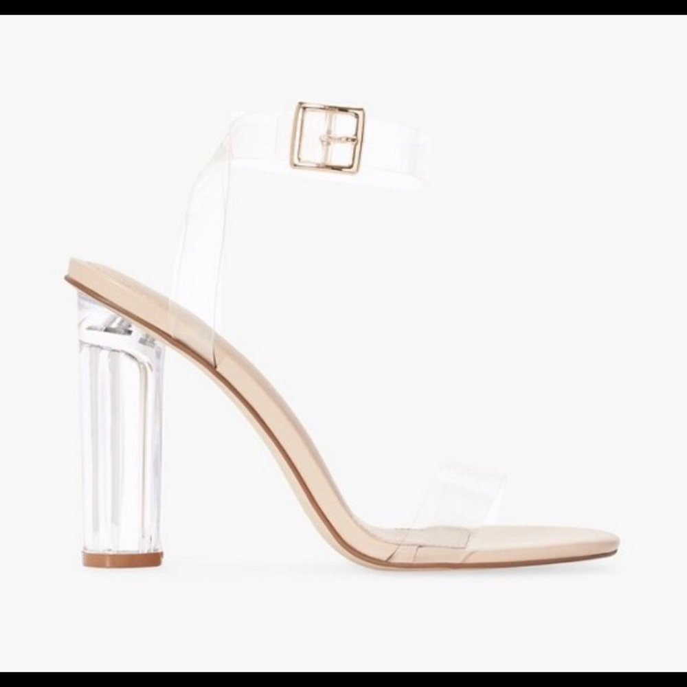 just fab clear sandals